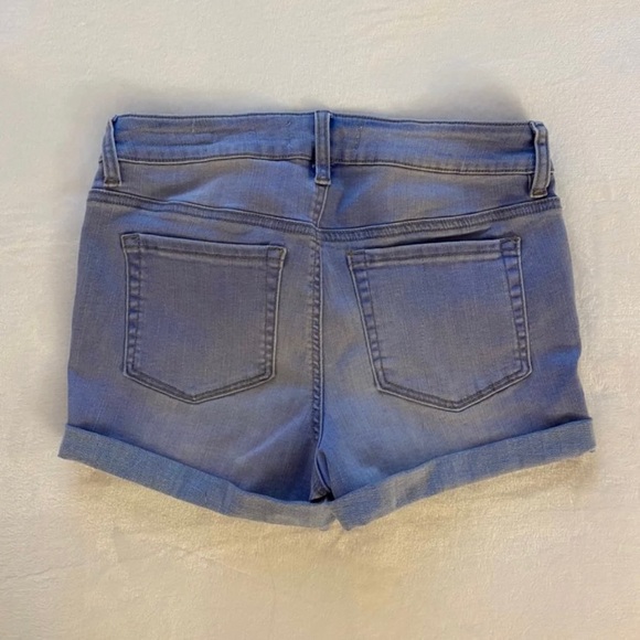 Pacsun Super Stretch Shortie Shorts Blue 27 - Picture 10 of 12